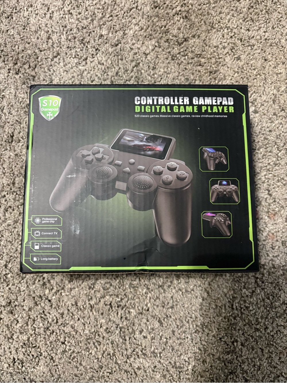 New in box!  Controller Gamepad Digital Game Player - Black
